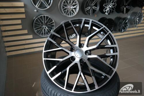 Ratlankis R20x9  5X112  ET  35  66.5  XFE30  (BY1373)  Black Polished (MB)  For AUD  (P1+P+Z2)