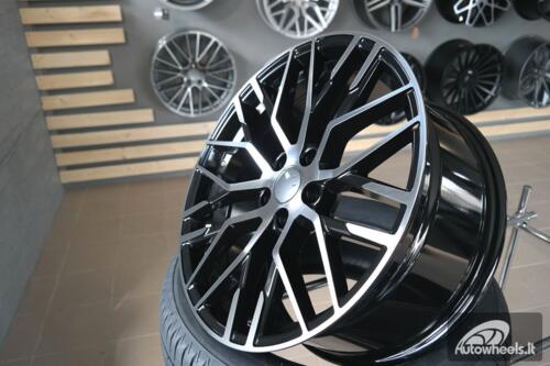 Ratlankis R20x9  5X112  ET  35  66.5  XFE30  (BY1373)  Black Polished (MB)  For AUD  (P1+P+Z2)