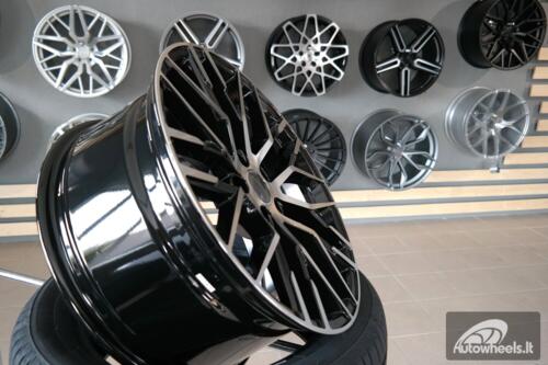 Ratlankis R20x9  5X112  ET  35  66.5  XFE30  (BY1373)  Black Polished (MB)  For AUD  (P1+P+Z2)