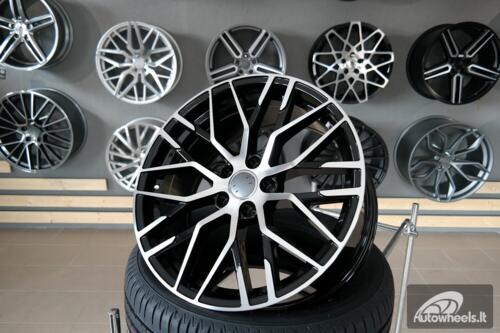 Ratlankis R20x9  5X112  ET  35  66.5  XFE30  (BY1373)  Black Polished (MB)  For AUD  (P1+P+Z2)