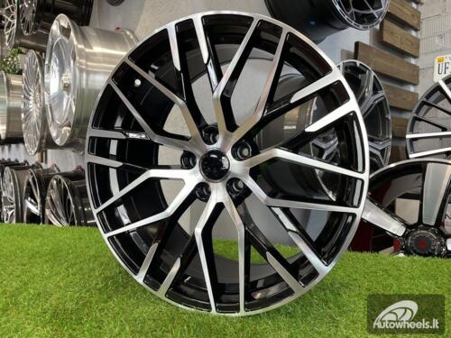 Ratlankis R20x9  5X112  ET  35  66.5  XFE30  (BY1373)  Black Polished (MB)  For AUD  (P1+P+Z2)