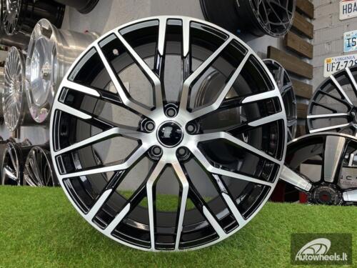 Ratlankis R19x8.5  5X112  ET  39  66.5  XFE30  (BY1373)  Black Polished (MB)  For AUD  (Z3)