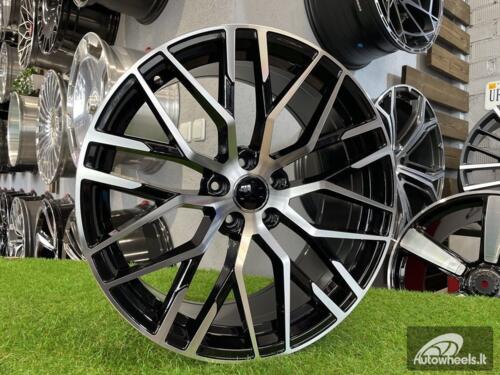 Ratlankis R19x8.5  5X112  ET  39  66.5  XFE30  (BY1373)  Black Polished (MB)  For AUD  (Z3)
