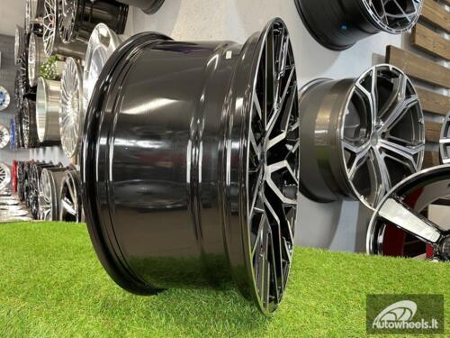Ratlankis R19x8.5  5X112  ET  39  66.5  XFE30  (BY1373)  Black Polished (MB)  For AUD  (Z3)