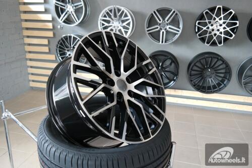 Ratlankis R18x8  5X112  ET  40  66.5  XFE30  (BY1373)  Black Polished (MB)  For AUD  (Z2)