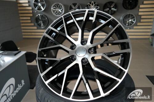 Ratlankis R18x8  5X112  ET  40  66.5  XFE30  (BY1373)  Black Polished (MB)  For AUD  (Z2)
