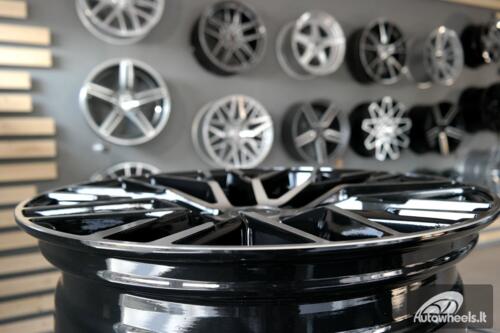 Ratlankis R18x8  5X112  ET  40  66.5  XFE30  (BY1373)  Black Polished (MB)  For AUD  (Z2)