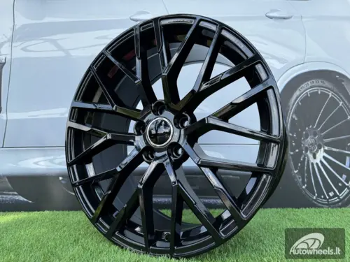 Ratlankis R18x8  5X112  ET  40  66.5  XFE30  (BY1373)  Black (BL)  For AUD  (P+Z3+Z2)