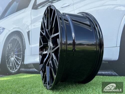Ratlankis R19x8.5  5X112  ET  32  66.5  XFE30  (BY1373)  Black (BL)  For AUD  (Z2)