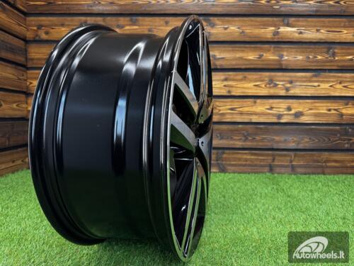 Ratlankis R19x8  5X112  ET  52  66.6  XFE69  Black Polished (MB)  For MER  (P2)  (V-Class/Vito(Max load 980kg))