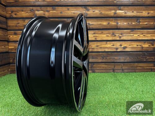 Ratlankis R19x8  5X112  ET  52  66.6  XFE69  Black Polished (MB)  For MER  (P2)  (V-Class/Vito(Max load 980kg))