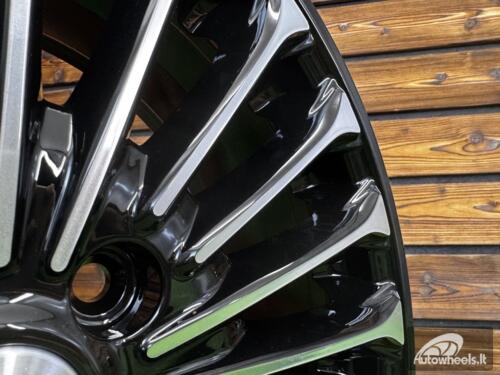 Ratlankis R18x8  5X108  ET  55  63.4  Y0056  Black Polished (MB)  For FORD  (R)