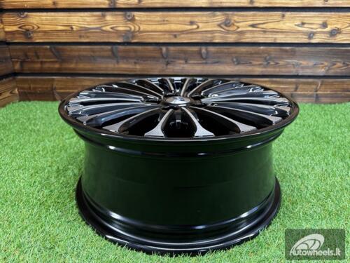 Ratlankis R18x8  5X108  ET  55  63.4  Y0056  Black Polished (MB)  For FORD  (R)