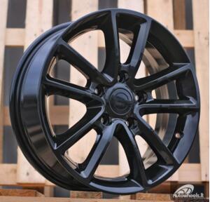 Ratlankis R17x6.5  5X127  ET  40  71.6  Y0062  Black (BL)  For CHRYS  (D3)