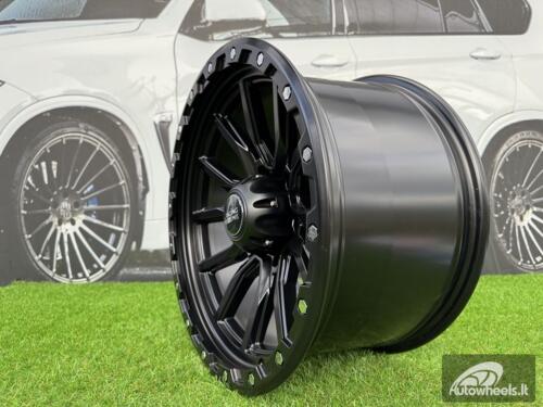 Ratlankis R18x10  6X139.7  ET  M18  110.1  Y0156  Black Half Matt (BLHM)  For 4X4  (K4+Z4)