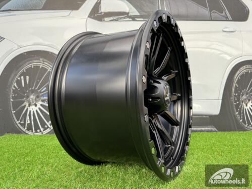 Ratlankis R18x10  6X139.7  ET  M18  110.1  Y0156  Black Half Matt (BLHM)  For 4X4  (K4+Z4)