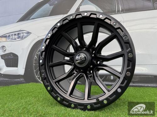 Ratlankis R18x10  6X139.7  ET  M18  110.1  Y0156  Black Half Matt (BLHM)  For 4X4  (R)