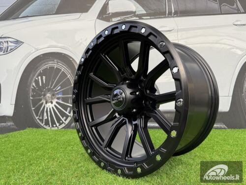 Ratlankis R18x10  6X139.7  ET  M18  110.1  Y0156  Black Half Matt (BLHM)  For 4X4  (R)