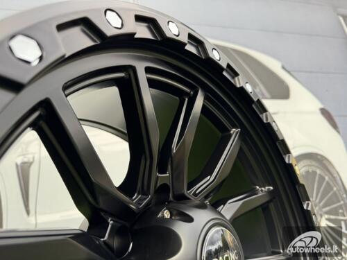 Ratlankis R18x10  6X139.7  ET  M18  110.1  Y0156  Black Half Matt (BLHM)  For 4X4  (R)
