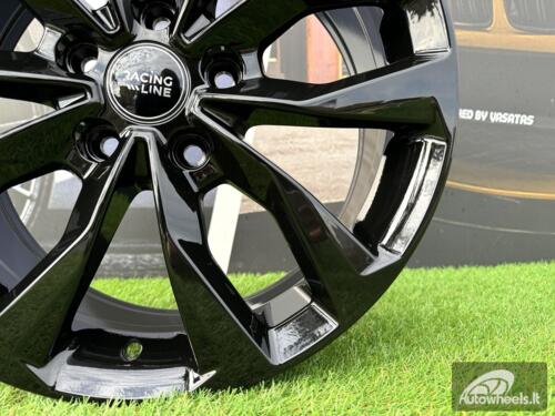 Ratlankis R17x7  5X100  ET  50  67.1  Y1144  Black (BL)  For RACIN  (R)