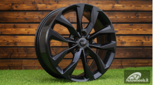 Ratlankis R17x7  5X108  ET  46  67.1  Y1144  Black Half Matt (BLHM)  For RACIN  (P)