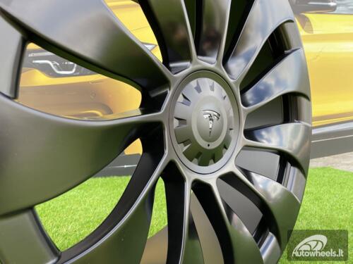 Ratlankis R20x9  5X114.3  ET  40  64.1  YS214  Black Half Matt (BLHM)  For TESLA  (P2+K2)  (HYBRID FORGED (Model Y))