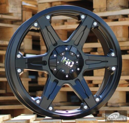 Ratlankis R20x8.5  10X114/120  ET  38  73.1  B5106  Black Half Matt (BLHM)  For 4X4  (K4)