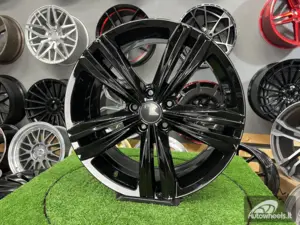 Ratlankis R18x8  5X112  ET  41  57.1  B5293  Black (BL)  For VW  (Z4)