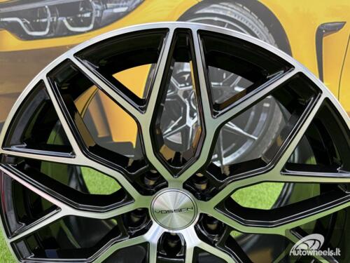 Ratlankis R18x8  5X120  ET  40  72.6  B5812  Black Polished (MB)  For RACIN  (Z7)  (STYLE VOSSEN)