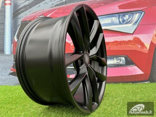 Ratlankis R18x8.5  5X114.3  ET  40  64.1  Y1168  Black Half Matt (BLHM)  For TESLA  (K4)  (Model 3)