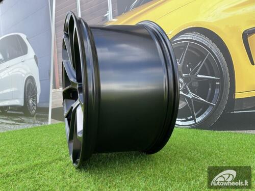 Ratlankis R22x11.5  5X130  ET  61  71.6  H5084  (3S5985)  Black Half Matt (BLHM)  For PORCH  (M+K4)  (HYBRID FORGED (Rear+Front))