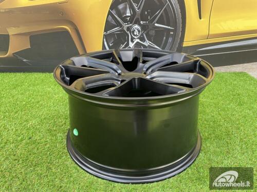 Ratlankis R22x11.5  5X130  ET  61  71.6  H5084  (3S5985)  Black Half Matt (BLHM)  For PORCH  (M+K4)  (HYBRID FORGED (Rear+Front))