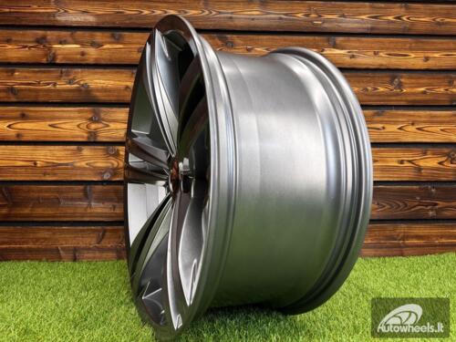 Ratlankis R19x8.5  5X112  ET  38  57.1  X006  Gun Metal (GM)  For VW  (K4+P1)