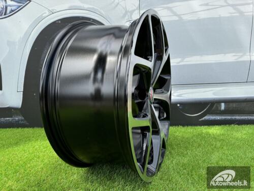 Ratlankis R18x8  5X110  ET  40  65.1  XE261  Black Polished (MB)  For ALFA  (P1)