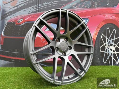 Ratlankis R19x9  5X120  ET  30  72.6  XF995  (HX022)  Gun Metal Half Matt (GMHM)  For HAXER  (K4+P1+P2)  (Rear+Front)