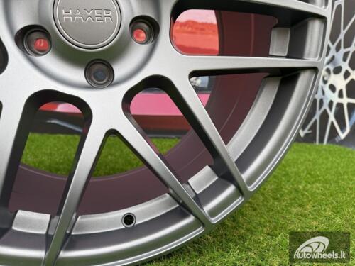 Ratlankis R19x9  5X120  ET  30  72.6  XF995  (HX022)  Gun Metal Half Matt (GMHM)  For HAXER  (K4+P1+P2)  (Rear+Front)