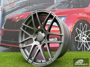Ratlankis R19x9  5X120  ET  30  72.6  XF995  (HX022)  Gun Metal Half Matt (GMHM)  For HAXER  (K4+P1)  (Rear+Front)