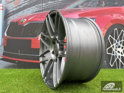 Ratlankis R19x9  5X120  ET  30  72.6  XF995  (HX022)  Gun Metal Half Matt (GMHM)  For HAXER  (K4+P1)  (Rear+Front)