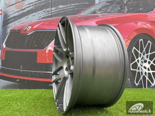 Ratlankis R19x9  5X120  ET  30  72.6  XF995  (HX022)  Gun Metal Half Matt (GMHM)  For HAXER  (K4+P1)  (Rear+Front)