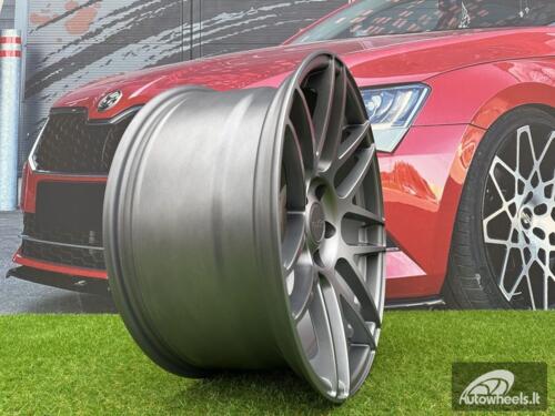 Ratlankis R19x9  5X120  ET  30  72.6  XF995  (HX022)  Gun Metal Half Matt (GMHM)  For HAXER  (K4+P1)  (Rear+Front)