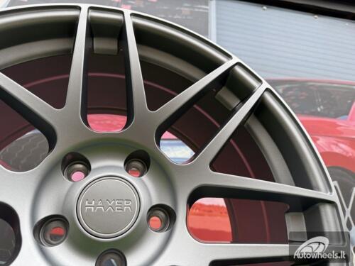 Ratlankis R19x9  5X120  ET  30  72.6  XF995  (HX022)  Gun Metal Half Matt (GMHM)  For HAXER  (K4+P1)  (Rear+Front)