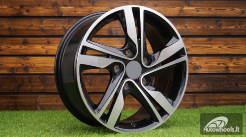 Ratlankis R15x6  5X114.3  ET  48  67.1  XFA07  Black Polished (MB)  For HYUND  (P1)