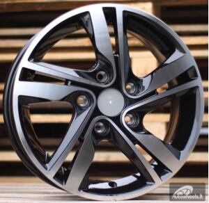 Ratlankis R15x6  5X114.3  ET  48  67.1  XFA07  Black Polished (MB)  For HYUND  (P2)