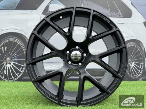 Ratlankis R20x9  5X115  ET  21  71.6  A6014  Black Half Matt (BLHM)  For DODGE  (P)