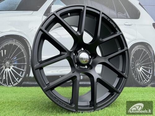 Ratlankis R20x9  5X115  ET  21  71.6  A6014  Black Half Matt (BLHM)  For DODGE  (P)