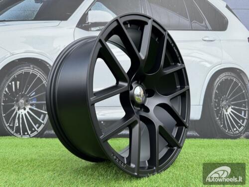 Ratlankis R20x9  5X115  ET  21  71.6  A6014  Black Half Matt (BLHM)  For DODGE  (P)