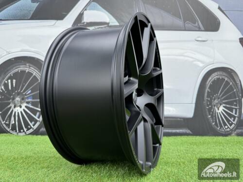 Ratlankis R20x9  5X115  ET  21  71.6  A6014  Black Half Matt (BLHM)  For DODGE  (P)