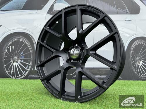 Ratlankis R20x9  5X115  ET  21  71.6  A6014  Black Half Matt (BLHM)  For DODGE  (P)