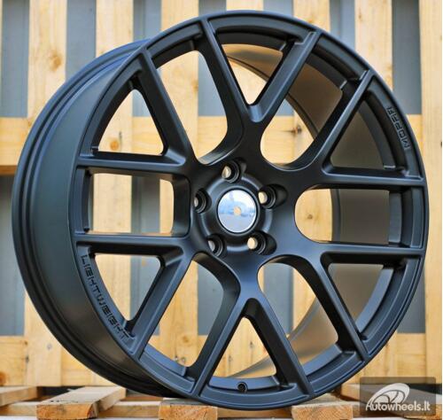 Ratlankis R20x9  5X115  ET  21  71.6  A6014  Black Half Matt (BLHM)  For DODGE  (P)