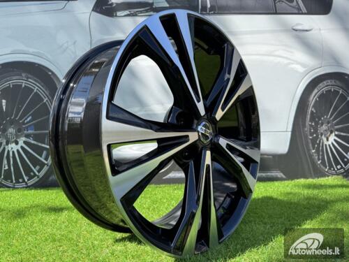 Ratlankis R17x7  5X114.3  ET  40  66.1  A5832  Black Polished (MB)  For NISS  (P)